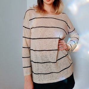 Comfy striped longsleeve shirt